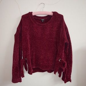 Comfy Maroon Sweater